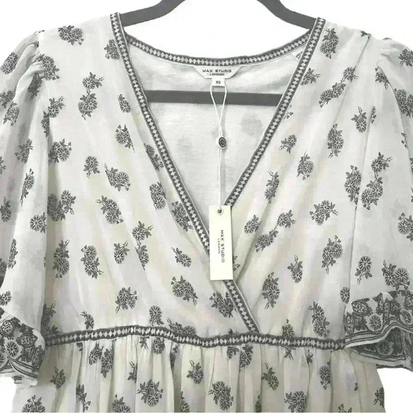 NWT Max Studio Women's GGT Empire Waist Short Dress, Size XS, S - Picture 5 of 12